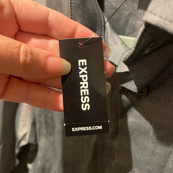 EXPRESS MENS 1MX EXTRA SLIM FIT SHIRT - Picture 4 of 4